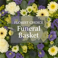 Florist&#39;s Choice Funeral Basket