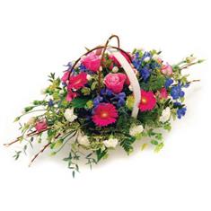 Vibrant Basket Arrangement
