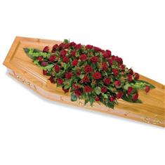 Rose Floral Coffin Spray